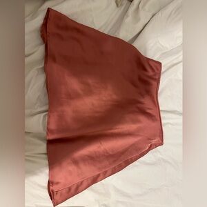 Abercrombie and fitch satin skirt